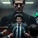 Illustration conceptuelle des accusations de Sam Bankman-Fried contre le juge Lewis Kaplan concernant le procès FTX.