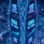 Illustration du record historique des Real World Assets (RWA) sur le réseau Solana en 2026.