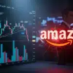 Graphique du SP500 montrant un piège de liquidité et la chute de l'action Amazon.