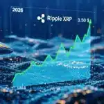 Graphique du prix du XRP consolidant à 1,60 dollars avec des prédictions haussières pour 2026.
