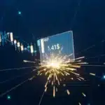 Graphique technique montrant le prix XRP testant la zone du Golden Pocket à 1,41 dollar.