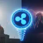 Analyse technique du XRP montrant une compression des prix avant une rupture potentielle.