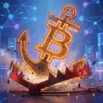 Illustration du cours Bitcoin s'ancrant solidement et piégeant les vendeurs à découvert grâce à l'écosystème DeFi.