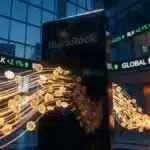 Illustration du fonds BlackRock accumulant massivement des jetons sur le marché des ETF Bitcoin.