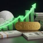 Illustration du rachat d'actions massif de Ripple pour 750 millions de dollars, renforçant la confiance autour du jeton XRP.