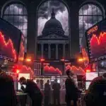 Illustration de la chute vertigineuse de l'indice SP500 sur les marchés de Wall Street.