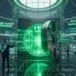 Illustration d'un audit financier du Big Four analysant les réserves du stablecoin Tether.