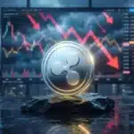 Graphique de la crypto XRP montrant une consolidation saine à 1,38 dollar face à la tempête macroéconomique mondiale.