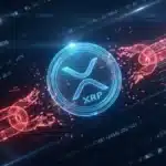 Illustration du jeton XRP brisant les positions vendeuses grâce à des mouvements algorithmiques sur le marché crypto.