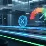 Illustration d'une consolidation boursière parfaite et d'un refroidissement de l'indicateur RSI pour la crypto XRP.