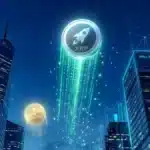 Illustration du cours de la crypto XRP en forte hausse à 1,43 $ grâce à l'adoption institutionnelle du stablecoin RLUSD.