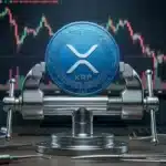 Illustration de la lente purge chirurgicale liquidant les acheteurs de XRP sur le marché de la cryptomonnaie.
