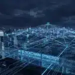 Réseau numérique interconnecté représentant l'écosystème Bittensor et la synergie IA Blockchain