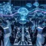 Représentation visuelle des réseaux neuronaux décentralisés et de l'écosystème crypto IA du Bittensor. | Analyse du cours du Bittensor à 241.09 $.