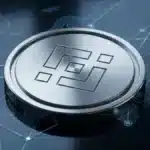 Représentation conceptuelle de la crypto Binance dans un environnement financier institutionnel | Analyse du cours du BNB à 627.6 $.