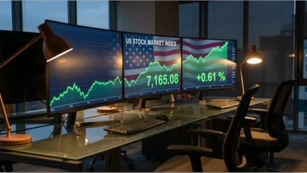 Graphique illustrant la hausse du S&P 500