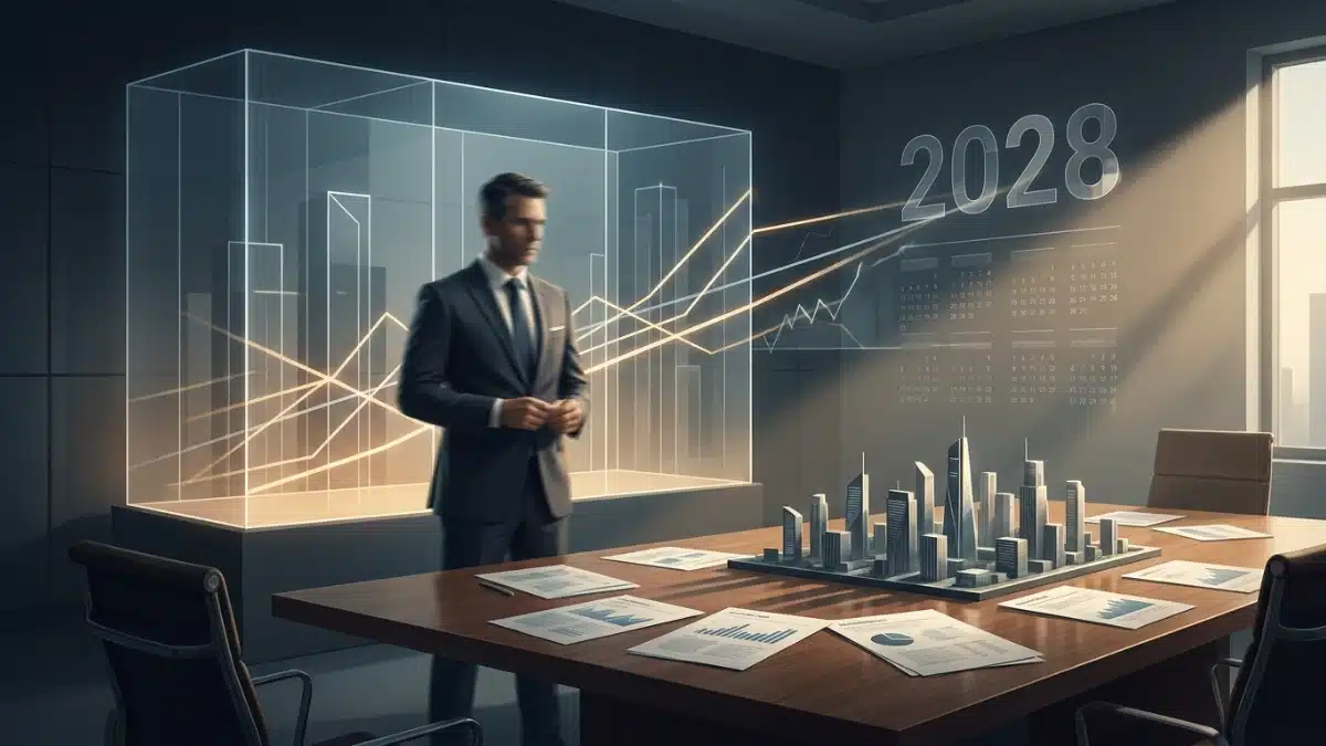 Les trajectoires possibles jusqu'en 2028 Les trajectoires possibles jusqu'en 2028