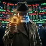 Donald Trump influençant le prix du Bitcoin sur le marché crypto