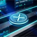 Graphique de l'évolution du prix du XRP atteignant 1,44 dollar suite aux mouvements de Ripple