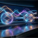 Graphiques holographiques illustrant l'analyse des flux de capitaux sur les cryptomonnaies d'intelligence artificielle en 2026.