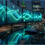 Trading desk moderne illustrant l'adoption des stablecoins par la Banque d'Angleterre