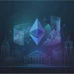 Graphique illustrant l'accumulation d'Ethereum par les investisseurs institutionnels.