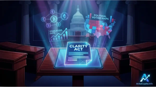 Illustration du CLARITY Act au Sénat américain
