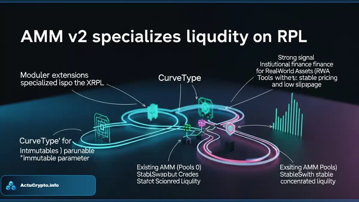 Comment l'AMM v2 Spécialise la Liquidité sur le XRPL Comment l'AMM v2 Spécialise la Liquidité sur le XRPL