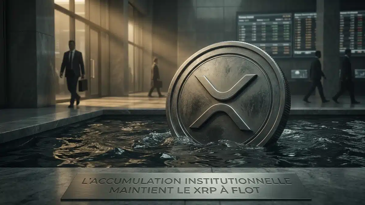 L'accumulation institutionnelle maintient le XRP à flot L'accumulation institutionnelle maintient le XRP à flot