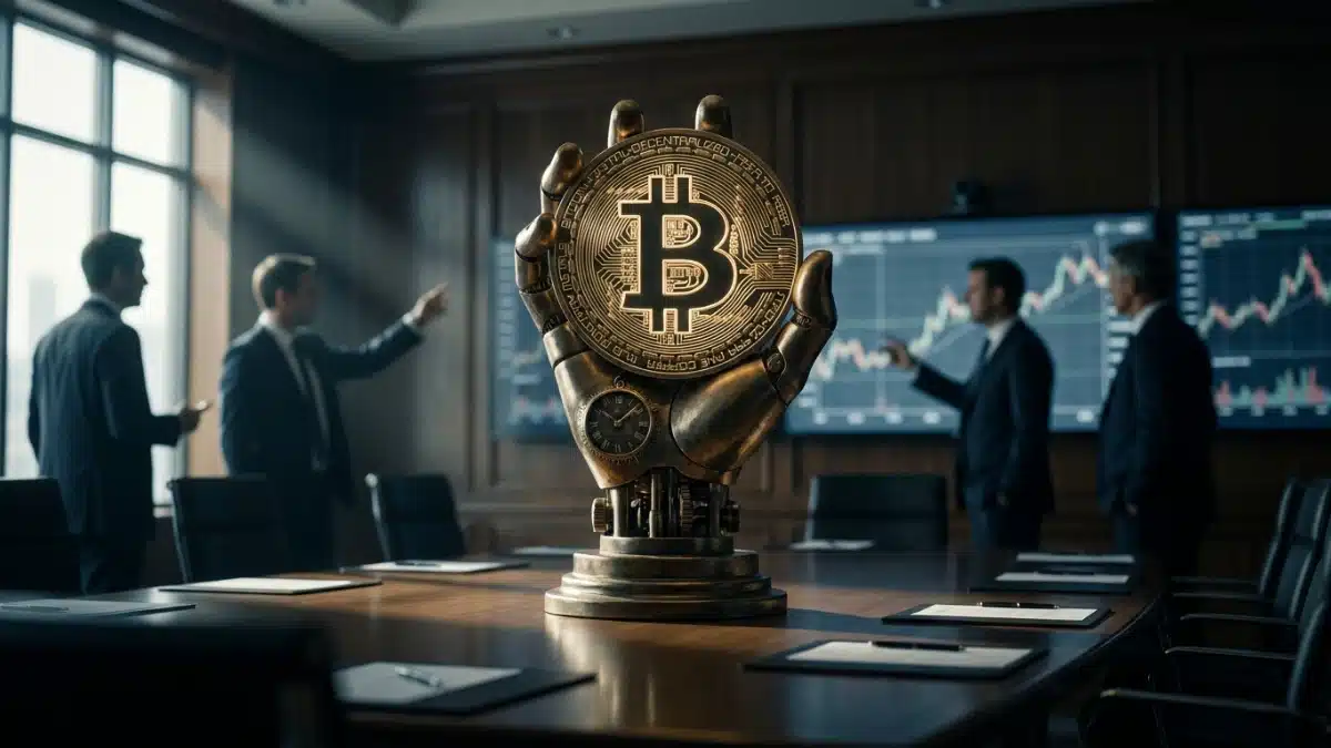 L'emprise institutionnelle sur le cours du Bitcoin L'emprise institutionnelle sur le cours du Bitcoin