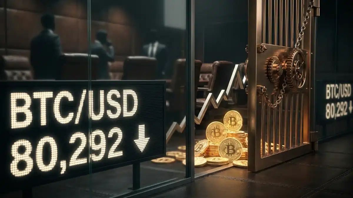 La résistance à 80 292 dollars bloque le cours Bitcoin La résistance à 80 292 dollars bloque le cours Bitcoin