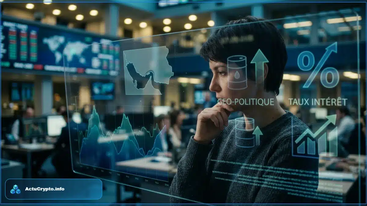 Le marché crypto suspendu aux tensions géopolitiques et aux taux d'intérêt Le marché crypto suspendu aux tensions géopolitiques et aux taux d'intérêt
