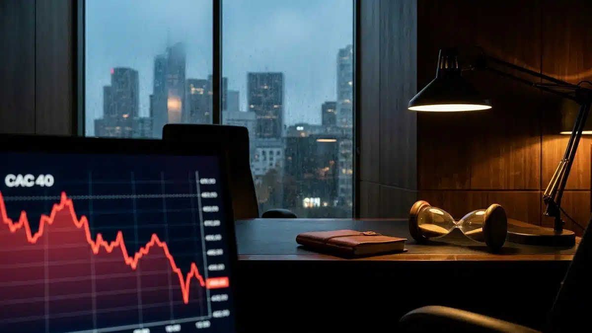 Les catalyseurs de la baisse du CAC 40 aujourd'hui Les catalyseurs de la baisse du CAC 40 aujourd'hui