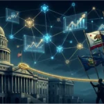 Illustration du conflit juridique sur les marchés de prédiction entre la CFTC et les États américains