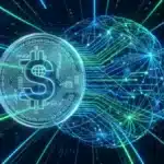 Représentation numérique d'un stablecoin dollar relié à un réseau mondial de paiement