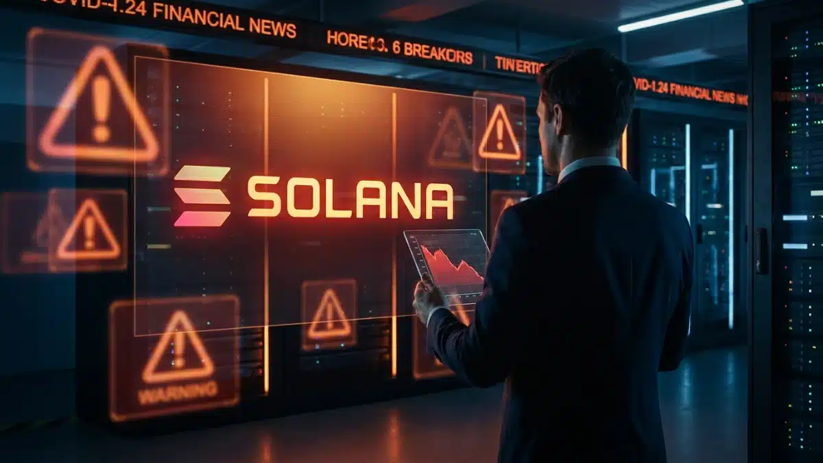 Surchauffe technique et signaux d'alerte sur Solana Surchauffe technique et signaux d'alerte sur Solana