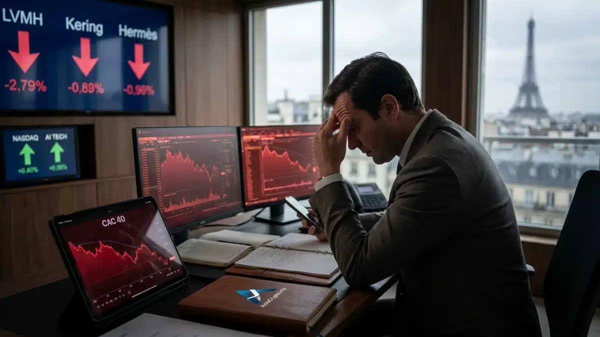 Une pression vendeuse dominée par les craintes macroéconomiques Une pression vendeuse dominée par les craintes macroéconomiques