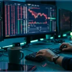 Analyse de la chute du marché crypto avec des graphiques de prix en baisse.