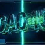 Graphique 3D abstrait représentant la consolidation de l'indice CAC 40 en Bourse.