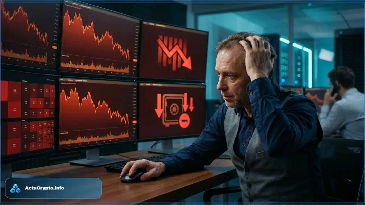 Le catalyseur principal : Les ETF Bitcoin vident leurs réserves Le catalyseur principal : Les ETF Bitcoin vident leurs réserves