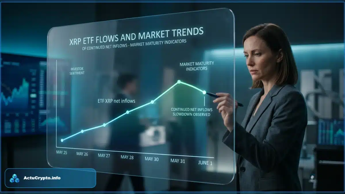 Les ETF XRP confirment leur attractivité malgré un ralentissement Les ETF XRP confirment leur attractivité malgré un ralentissement