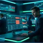 Écrans de trading affichant l'annulation des campagnes tokenisées liées à SpaceX.