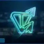 Rendu 3D du logo Toncoin illustrant les revenus de staking de TON Strategy