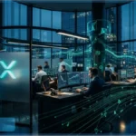 Interface de trading institutionnel illustrant le crédit natif sur le XRP Ledger