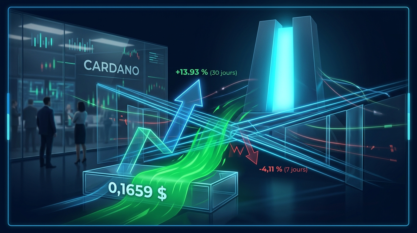 Cardano face à son signal de marché du jour — illustration de Cardano