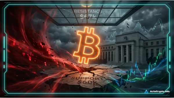 Le cours Bitcoin teste son support face