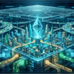Graphique illustrant l'écosystème Ethereum avec ses applications DeFi et RWA.