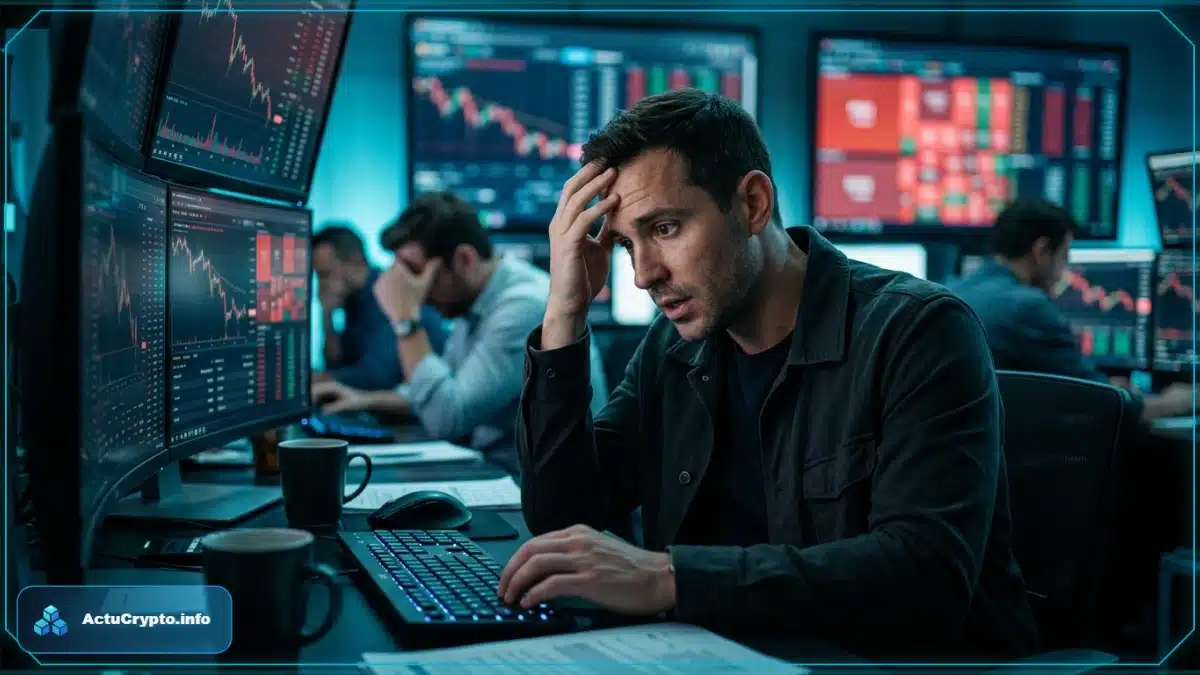 La pression vendeuse s'intensifie sur le cours Bitcoin La pression vendeuse s'intensifie sur le cours Bitcoin