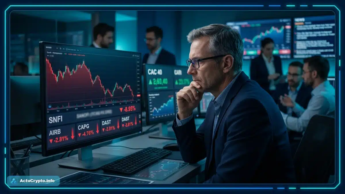 Le poids des valeurs défensives freine la Bourse Le poids des valeurs défensives freine la Bourse