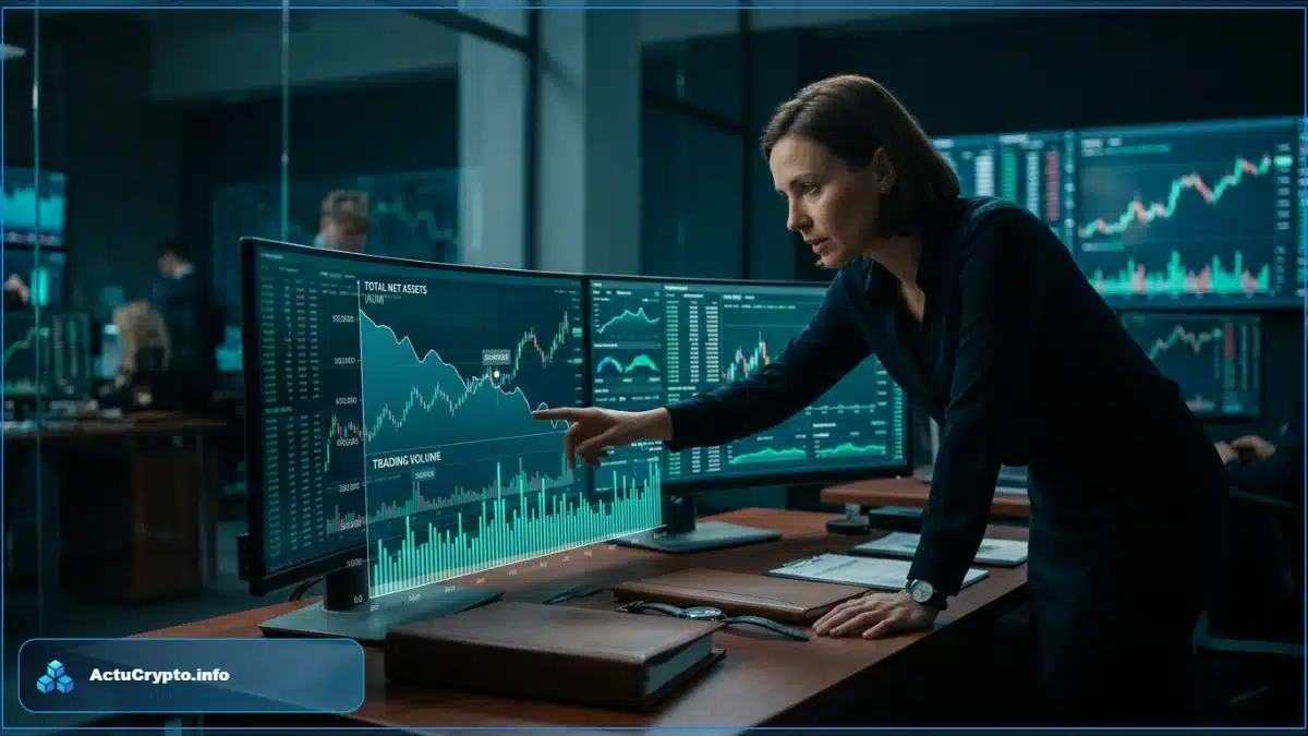 Les données du marché crypto : actifs sous gestion et volumes de trading Les données du marché crypto : actifs sous gestion et volumes de trading